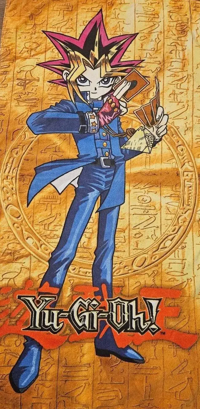 Vintage 1996 Yu-Gi-Oh! Yami Yugi Beach Towel